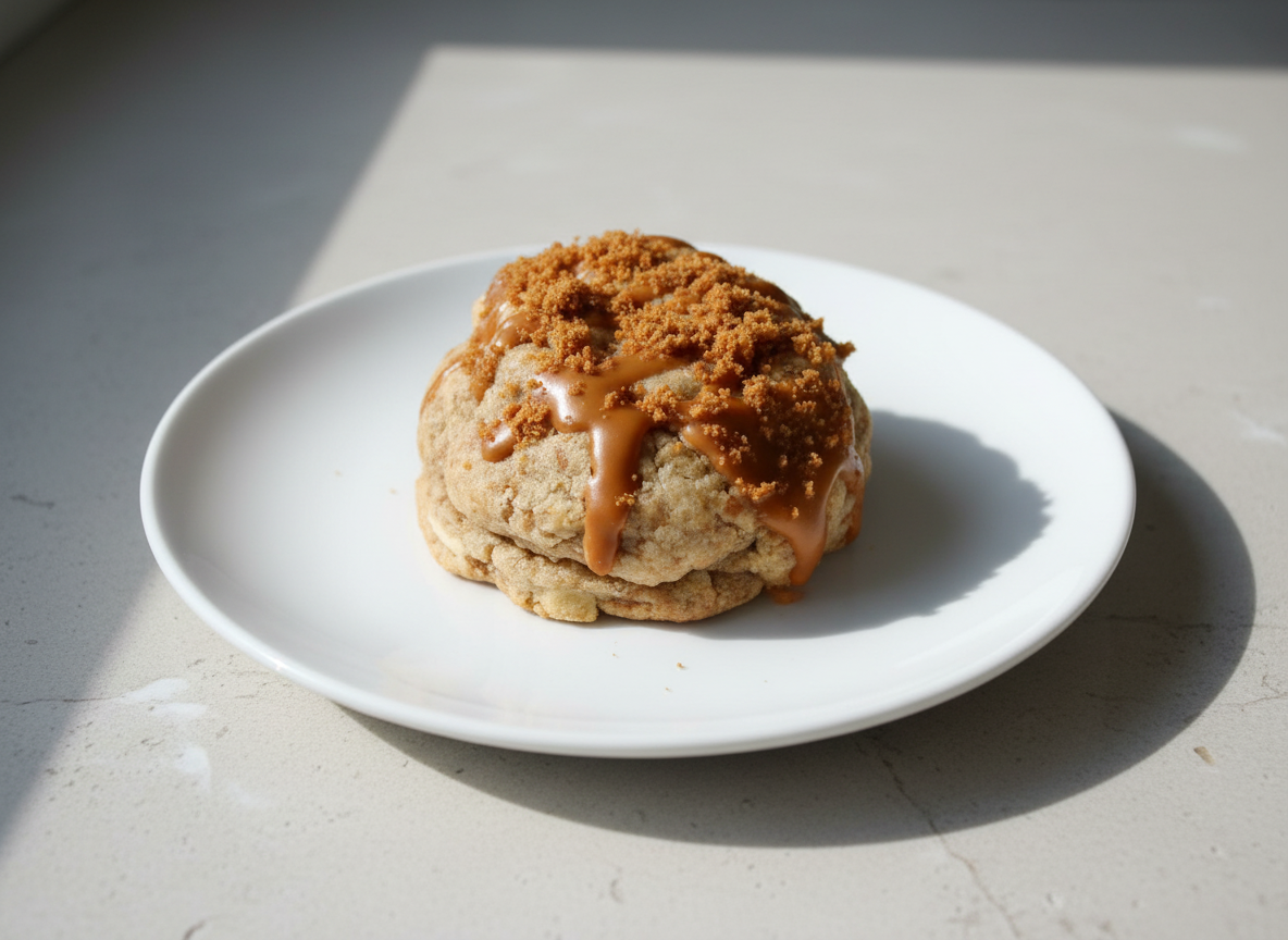 Lotus Biscoff Stuffed Cookies