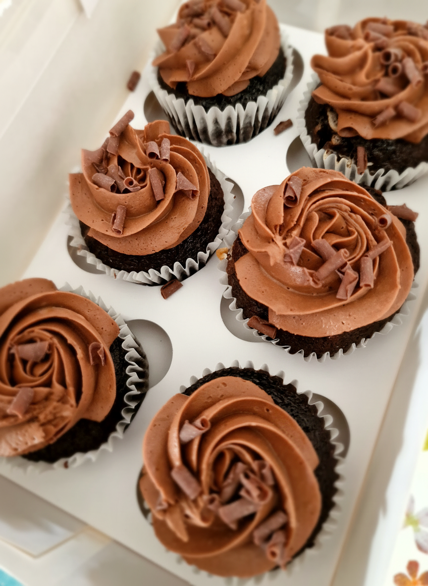 Double Chocolate Chip Cupcakes