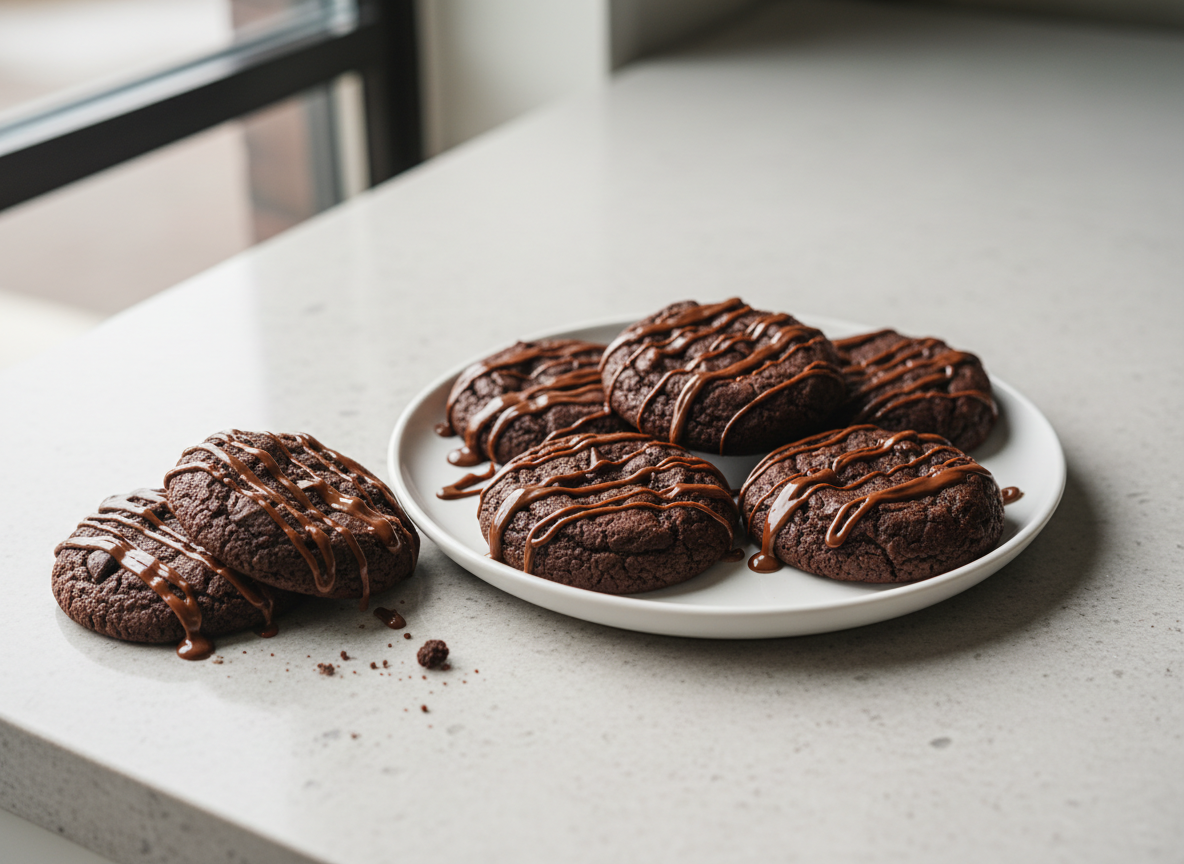 Double Chocolate Cookies